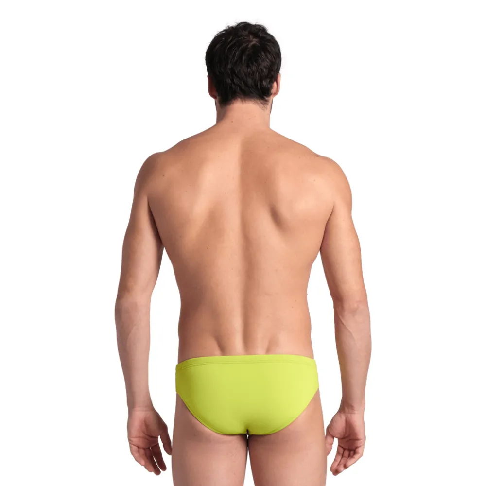 MEN'S TEAM SWIM BRIEF SOLID - SOFT GREEN