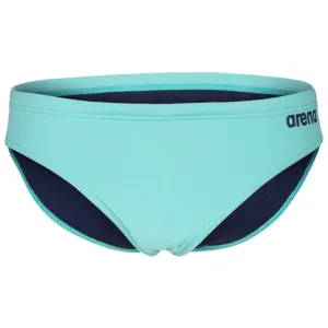 MEN'S TEAM SWIM BRIEF SOLID - WATER/NAVY