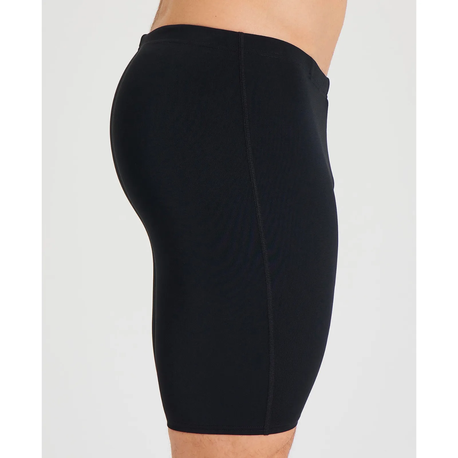 MEN'S TEAM SWIM JAMMER SOLID - BLACK