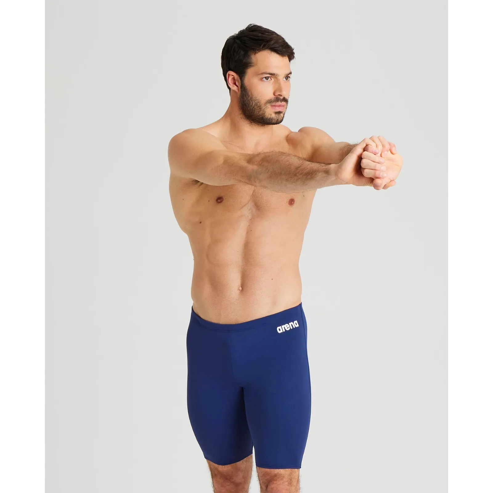 MEN'S TEAM SWIM JAMMER SOLID - NAVY
