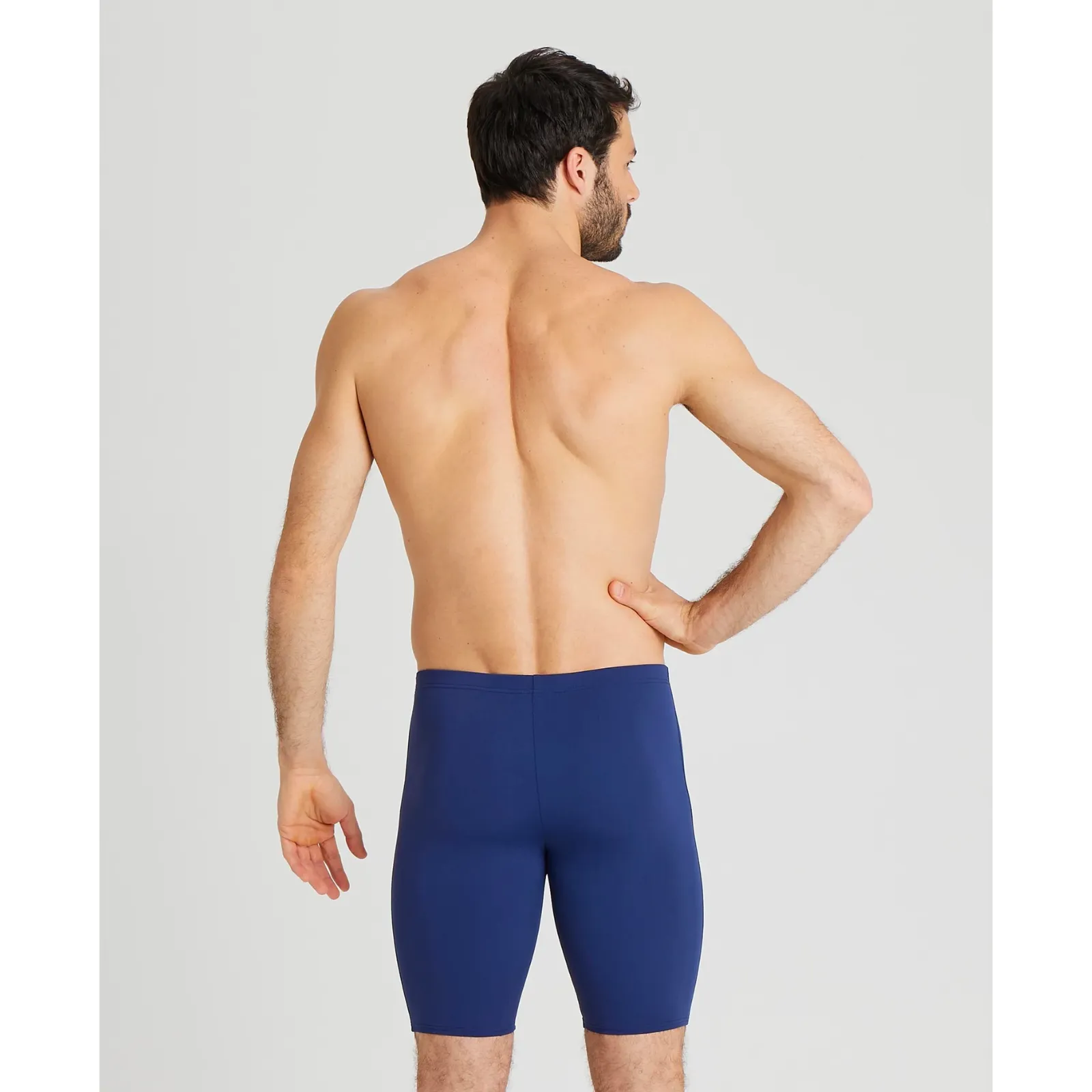 MEN'S TEAM SWIM JAMMER SOLID - NAVY