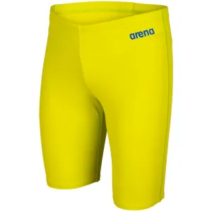 MEN'S TEAM SWIM JAMMER SOLID - SOFT GREEN/NEON BLUE