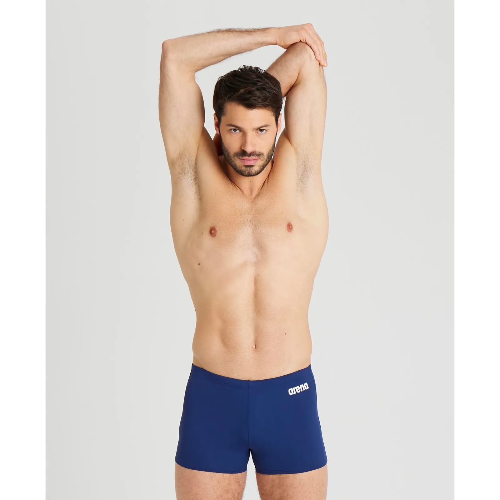 MEN'S TEAM SWIM SHORT SOLID - NAVY