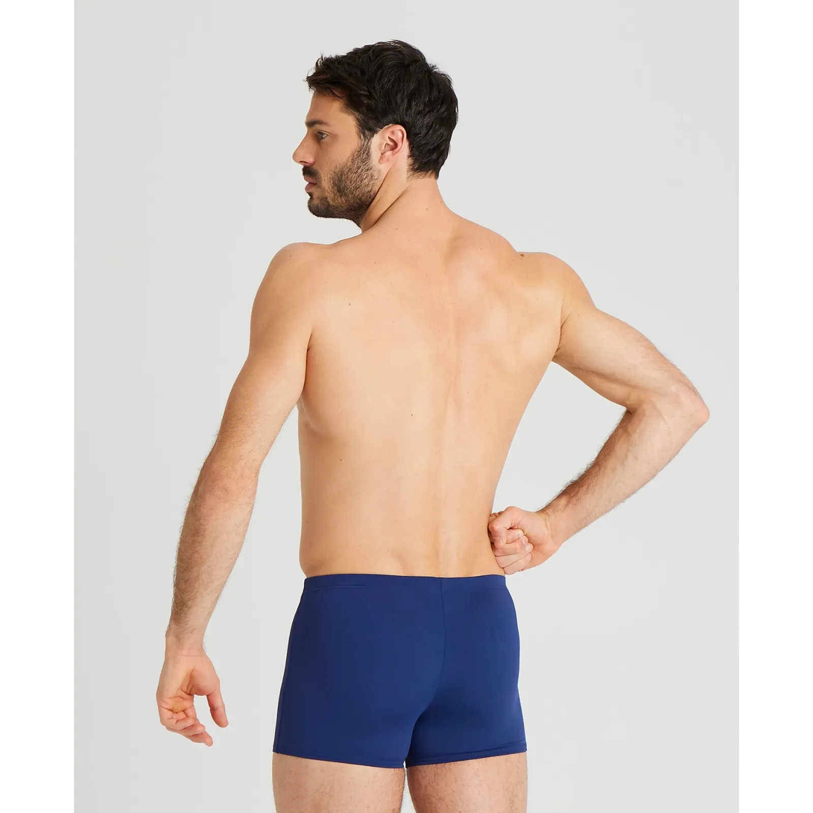 MEN'S TEAM SWIM SHORT SOLID - NAVY