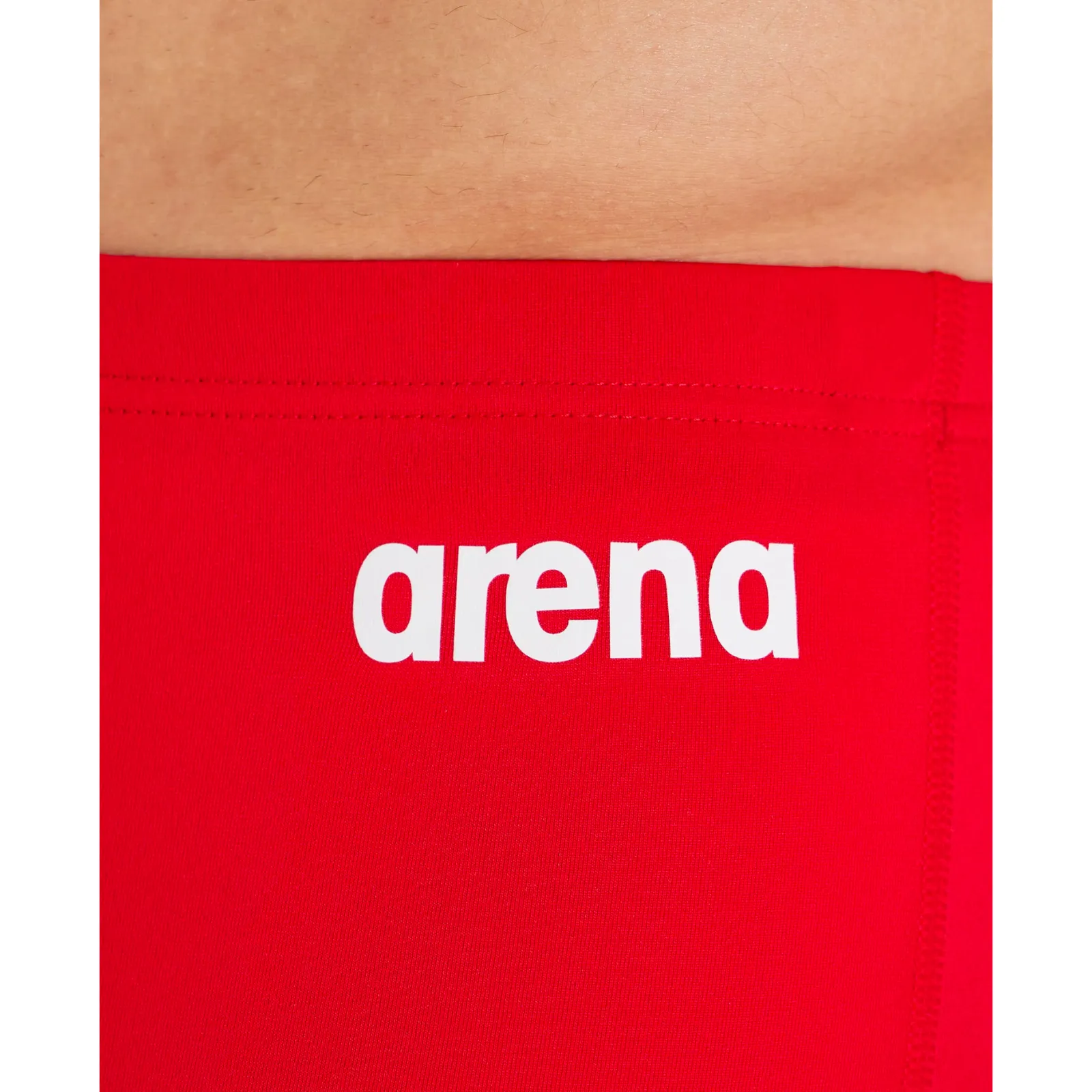 MEN'S TEAM SWIM SHORT SOLID - RED