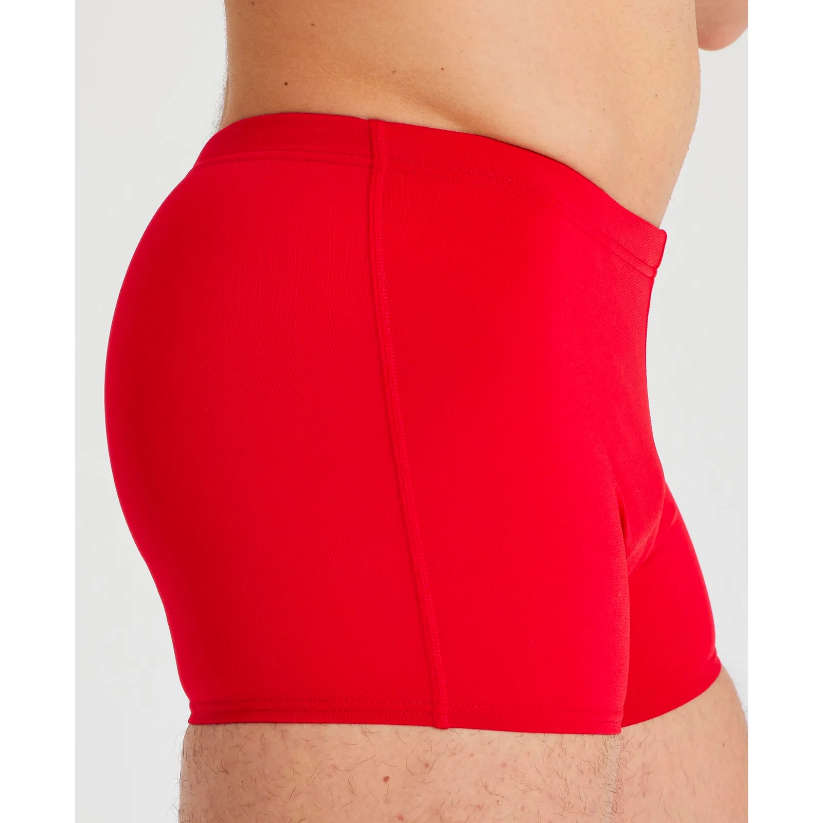 MEN'S TEAM SWIM SHORT SOLID - RED