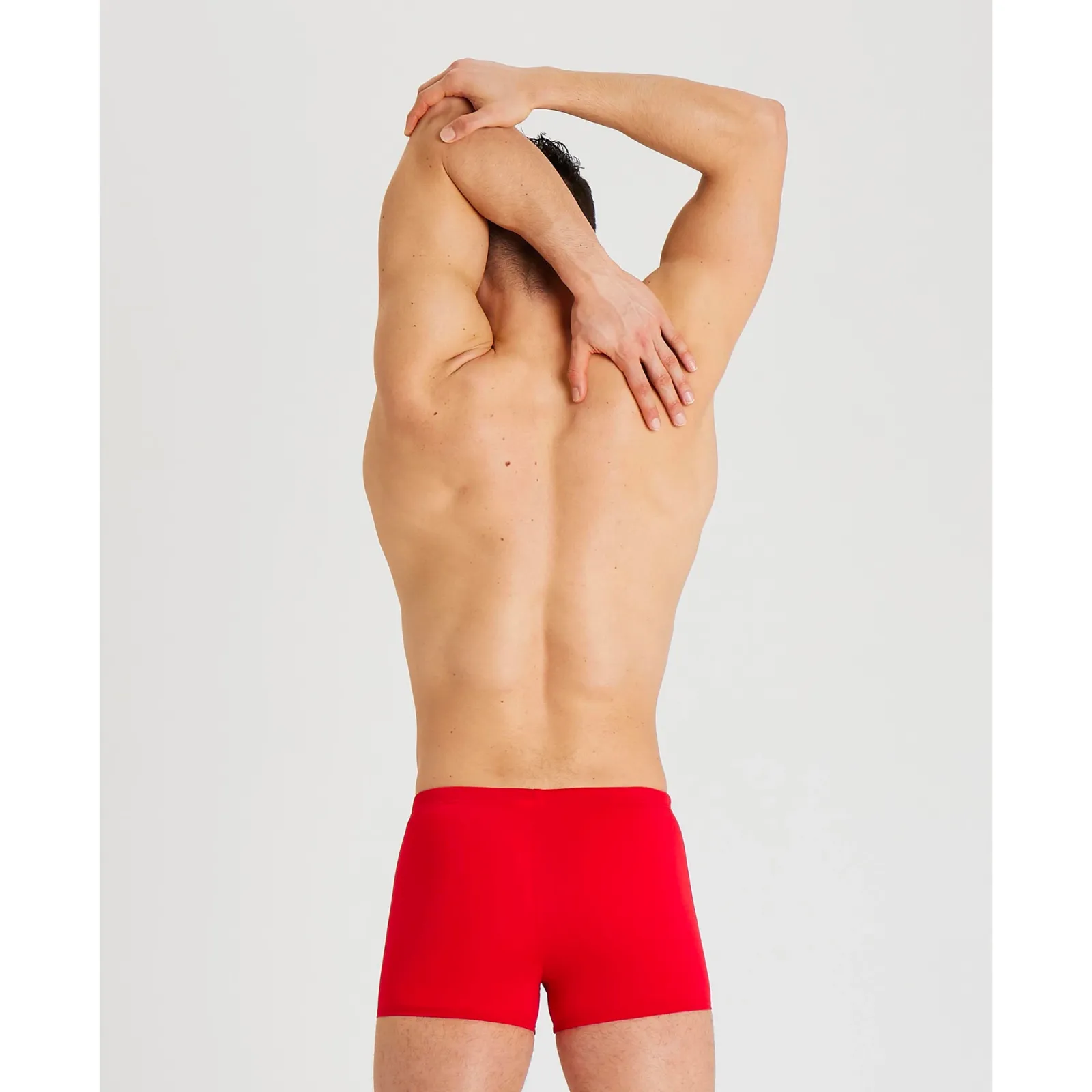 MEN'S TEAM SWIM SHORT SOLID - RED