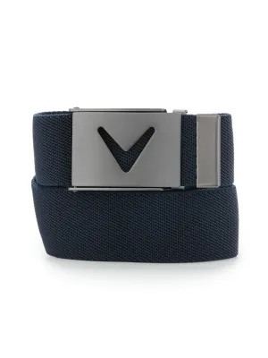 Mens V-Logo Web Golf Belt Callaway Apparel