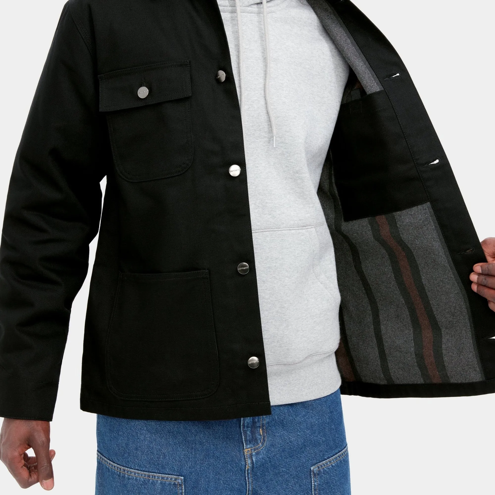 Michigan Chore Coat (Winter) | Black (rigid) Carhartt WIP