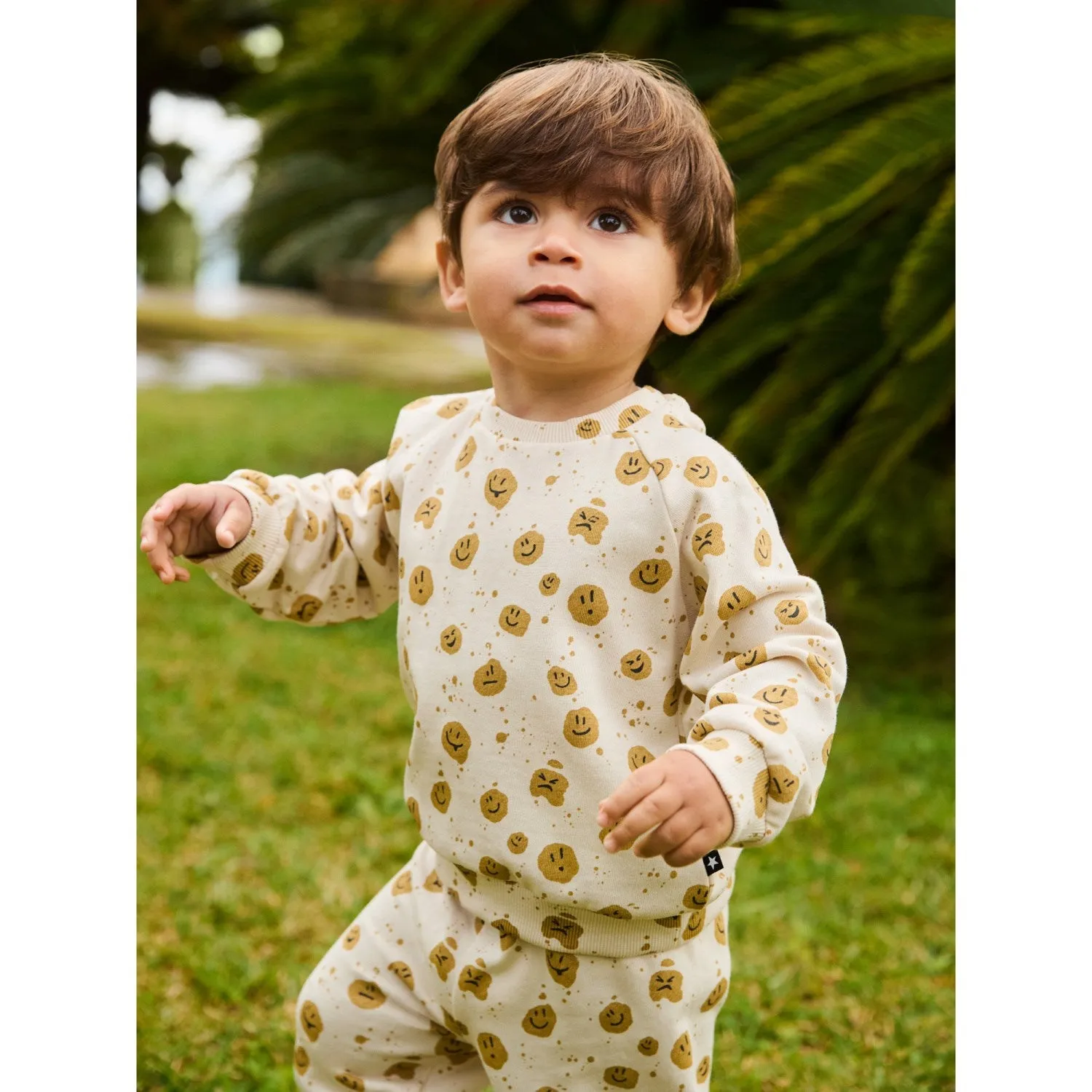 Molo Mood Dots Disc Sweatshirt