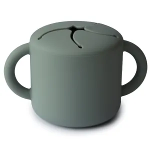Mushie Kids Silicone Snack Cup Dried Thyme
