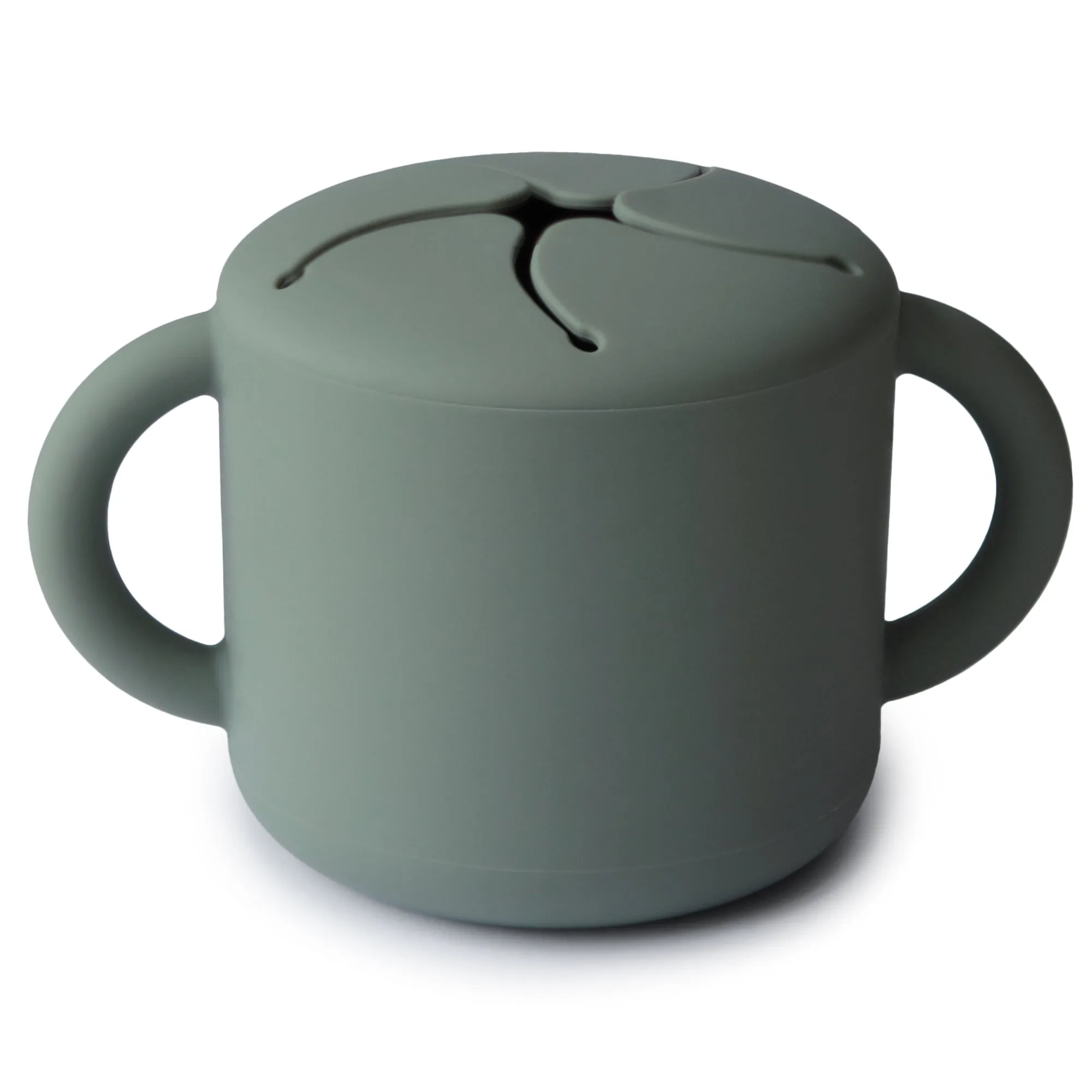 Mushie Kids Silicone Snack Cup Dried Thyme
