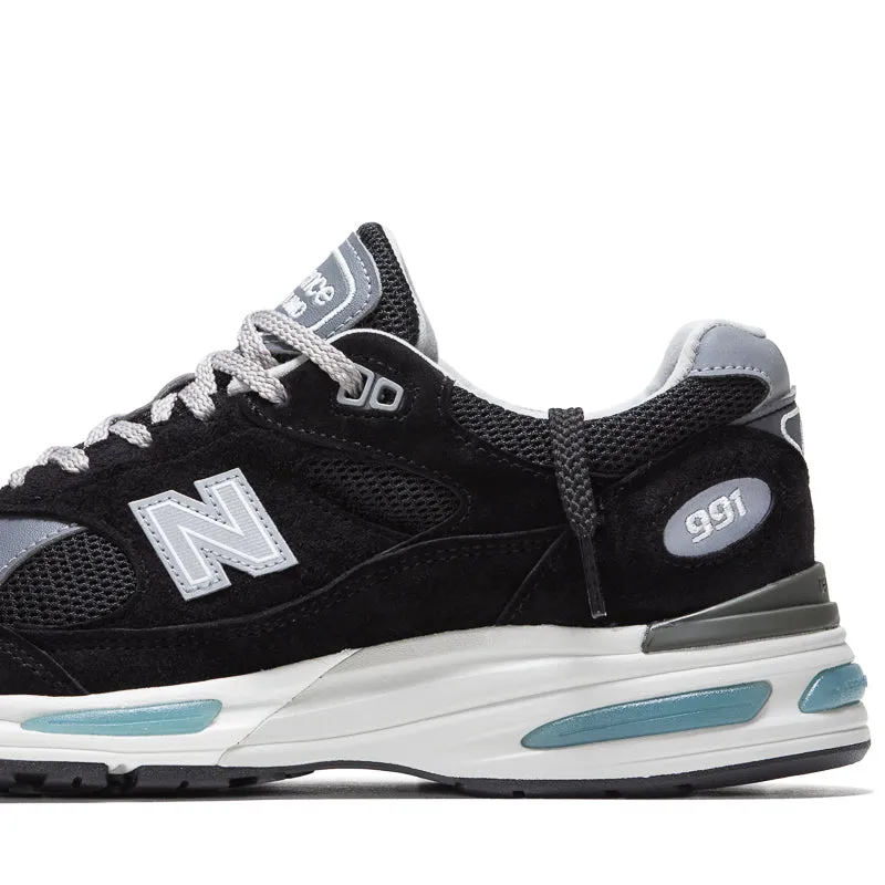 New Balance Made In UK 991v2 - Black/Smoked Pearl