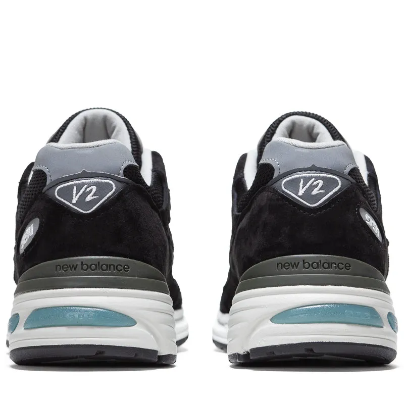 New Balance Made In UK 991v2 - Black/Smoked Pearl
