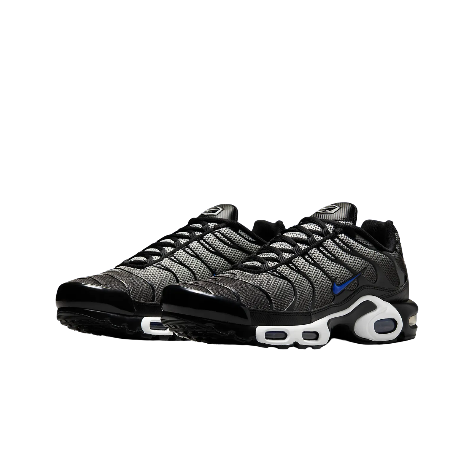 Nike Air Max Plus White Black Racer Blue