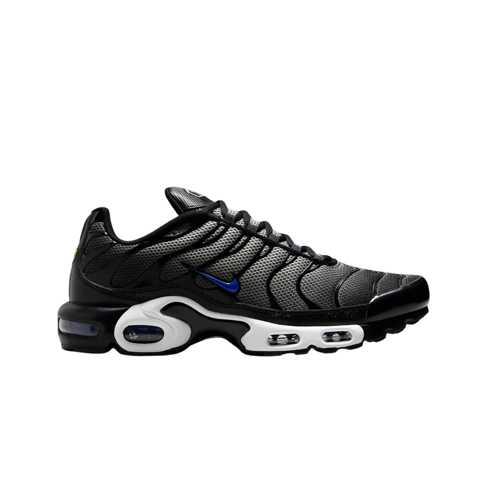 Nike Air Max Plus White Black Racer Blue