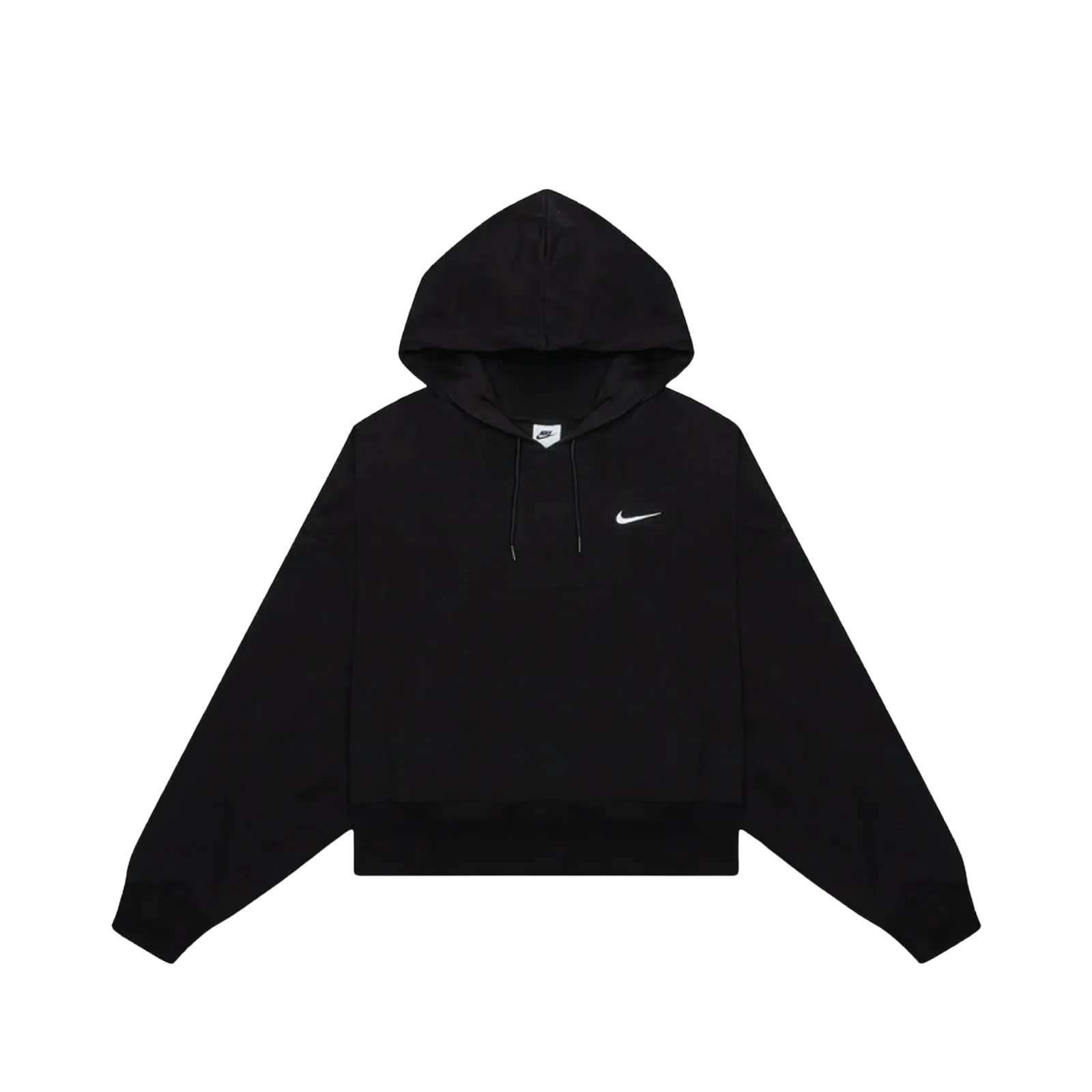 Nike NSW Jersey Oversized Pullover Hoodie Black