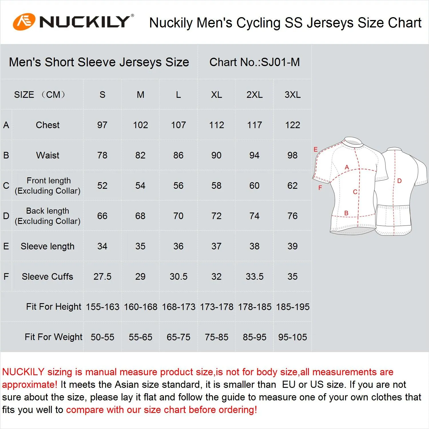 Nuckily MA002 Mens Cycling Jersey (White/Blue)