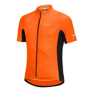 Nuckily MG043 Mens Cycling Jersey (Orange)