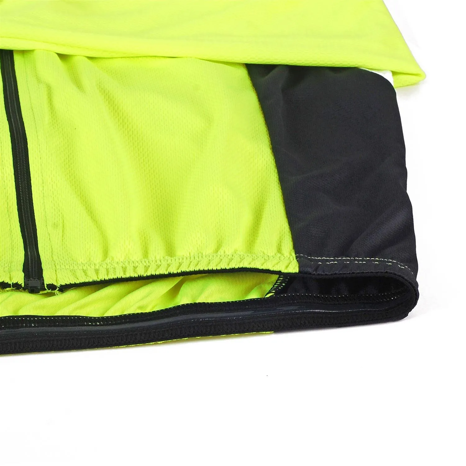 Nuckily MH008 Mens Cycling Jersey (Neon Green)