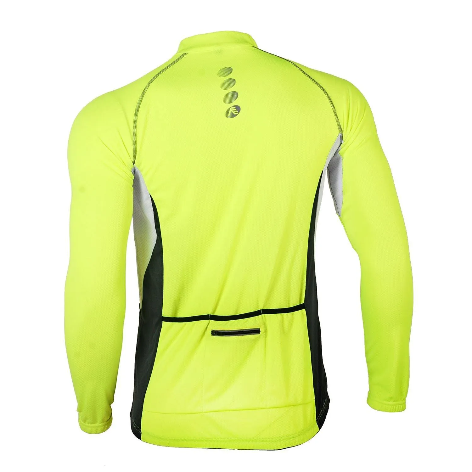 Nuckily MH008 Mens Cycling Jersey (Neon Green)