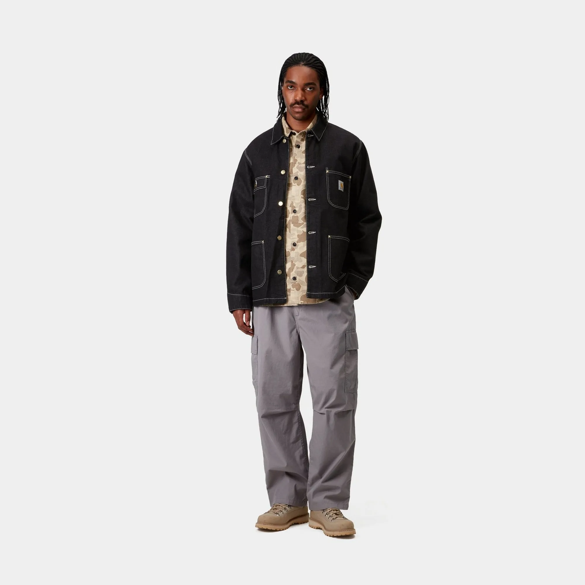 OG Chore Coat (Spring) - Denim | Black (one wash) Carhartt WIP