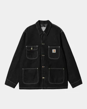 OG Chore Coat (Spring) - Denim | Black (one wash) Carhartt WIP