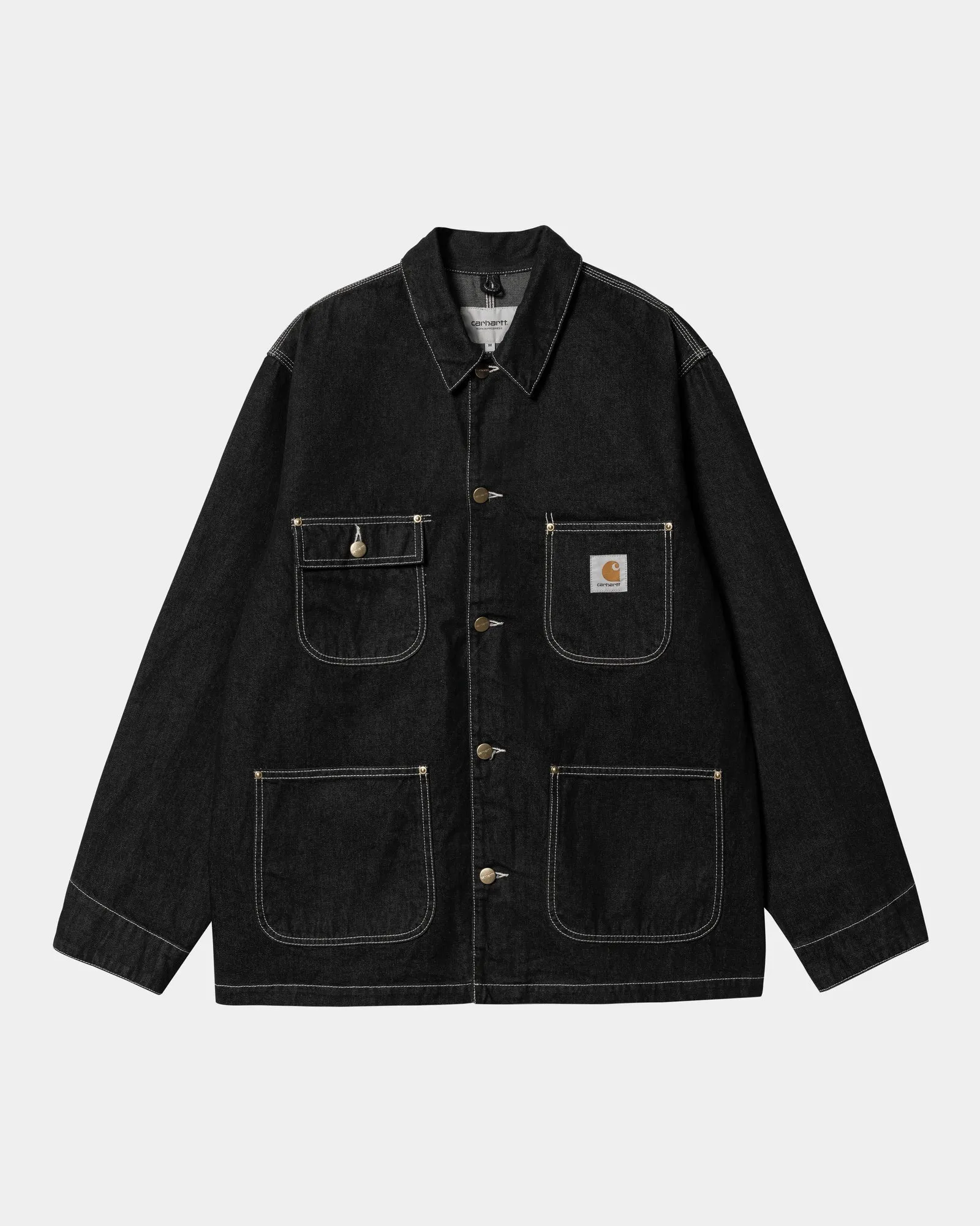 OG Chore Coat (Spring) - Denim | Black (one wash) Carhartt WIP