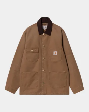 OG Chore Coat (Spring) | Hamilton Brown / Tobacco (aged canvas) Carhartt WIP