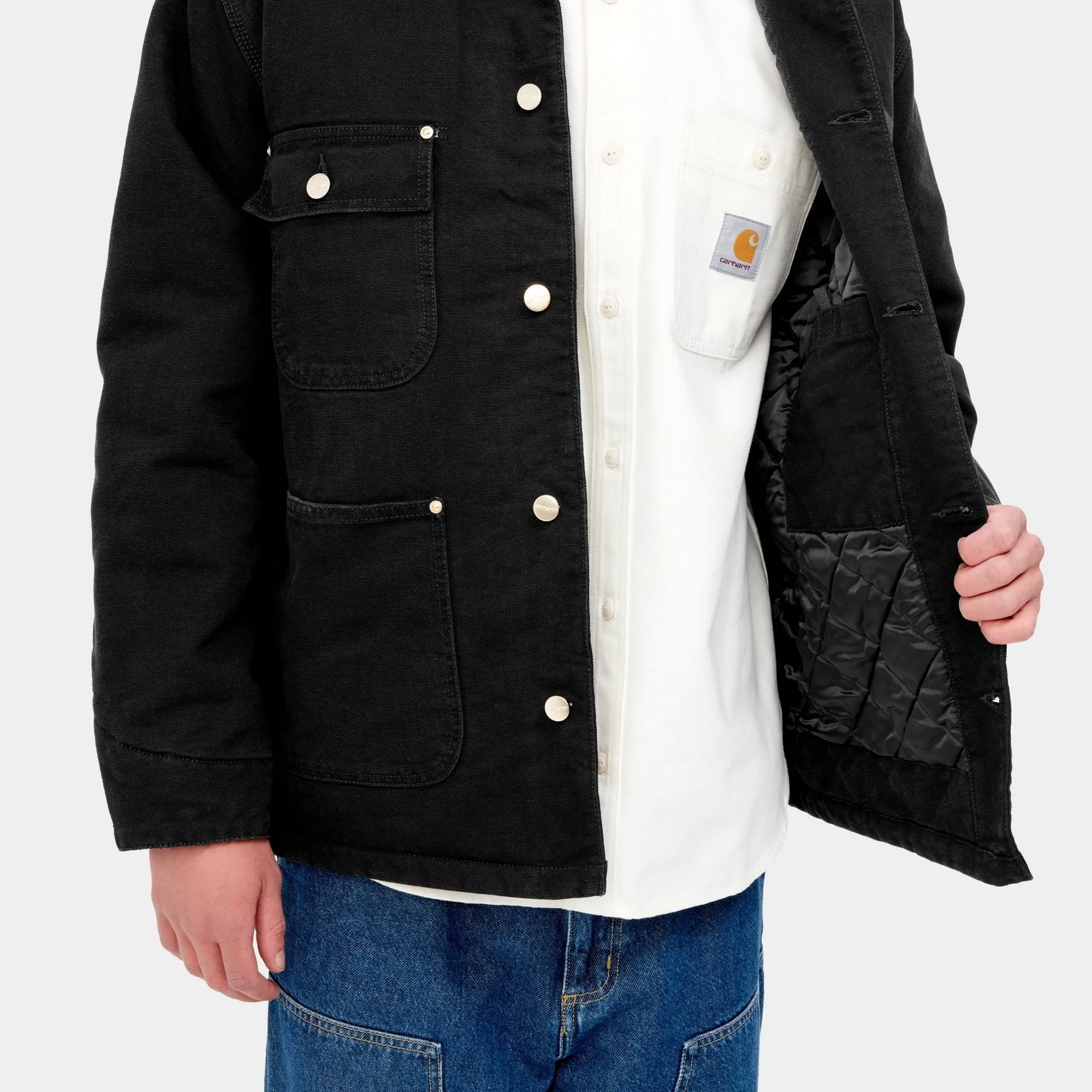 OG Chore Coat (Winter) | Black (aged canvas) Carhartt WIP