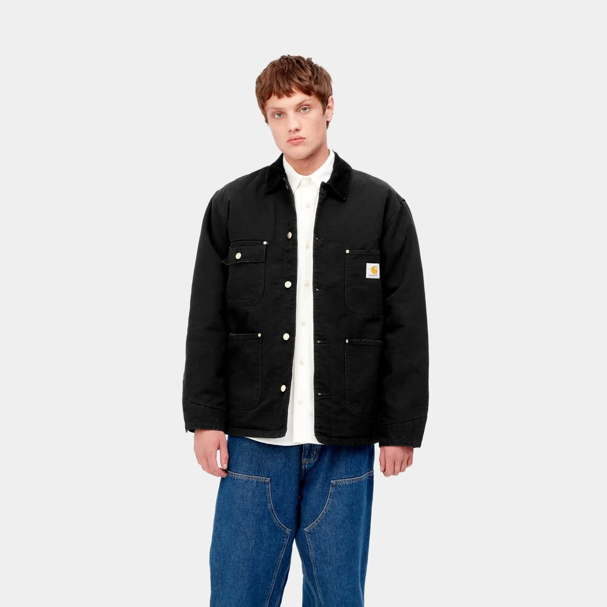 OG Chore Coat (Winter) | Black (aged canvas) Carhartt WIP