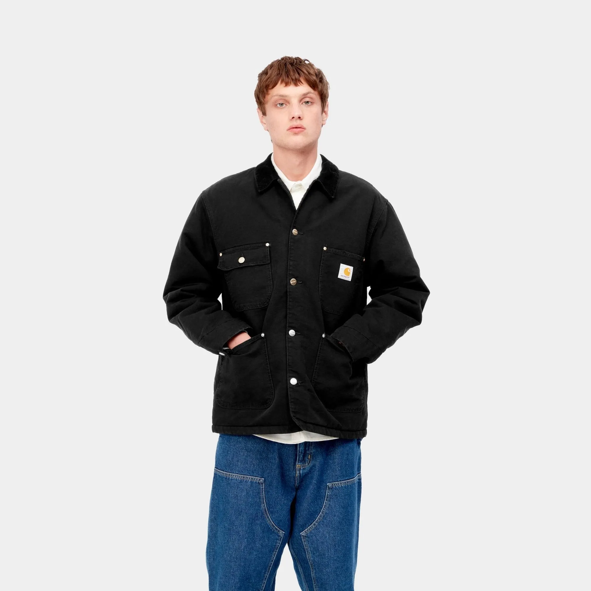 OG Chore Coat (Winter) | Black (aged canvas) Carhartt WIP