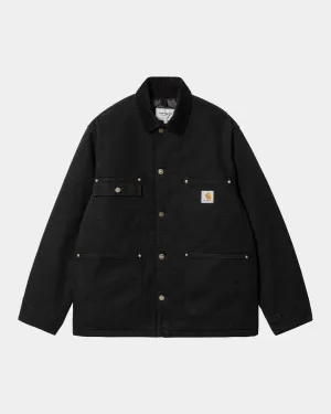 OG Chore Coat (Winter) | Black (aged canvas) Carhartt WIP