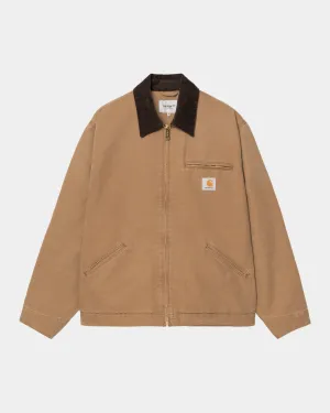 OG Detroit Jacket (Spring) | Hamilton Brown / Tobacco (aged canvas) Carhartt WIP