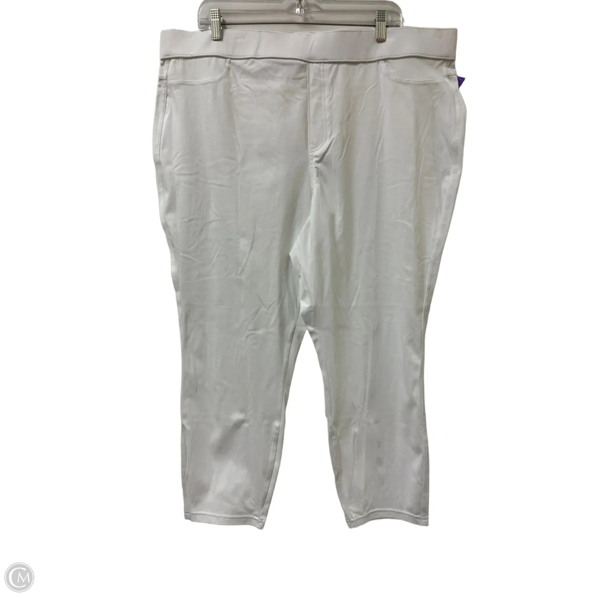 Pants Other By Clothes Mentor In White, Size: 22