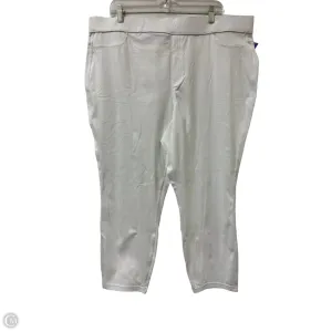 Pants Other By Clothes Mentor In White, Size: 22