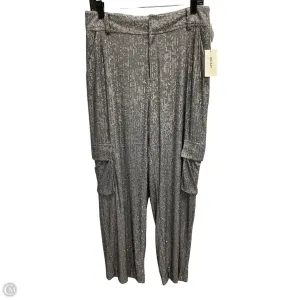 Pants Wide Leg By Cmc In Silver, Size: 6