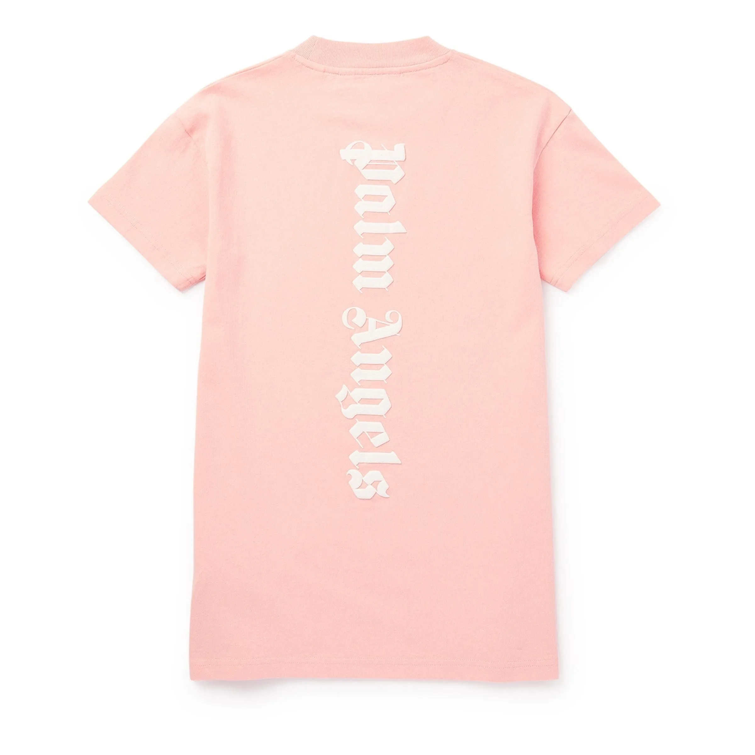 Pink Logo Print T-Shirt Dress