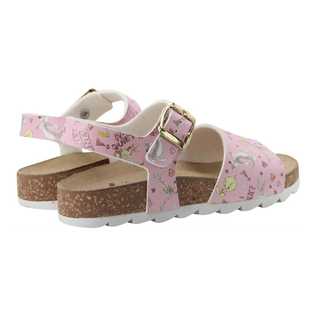 Pink Looney Tunes Sandals