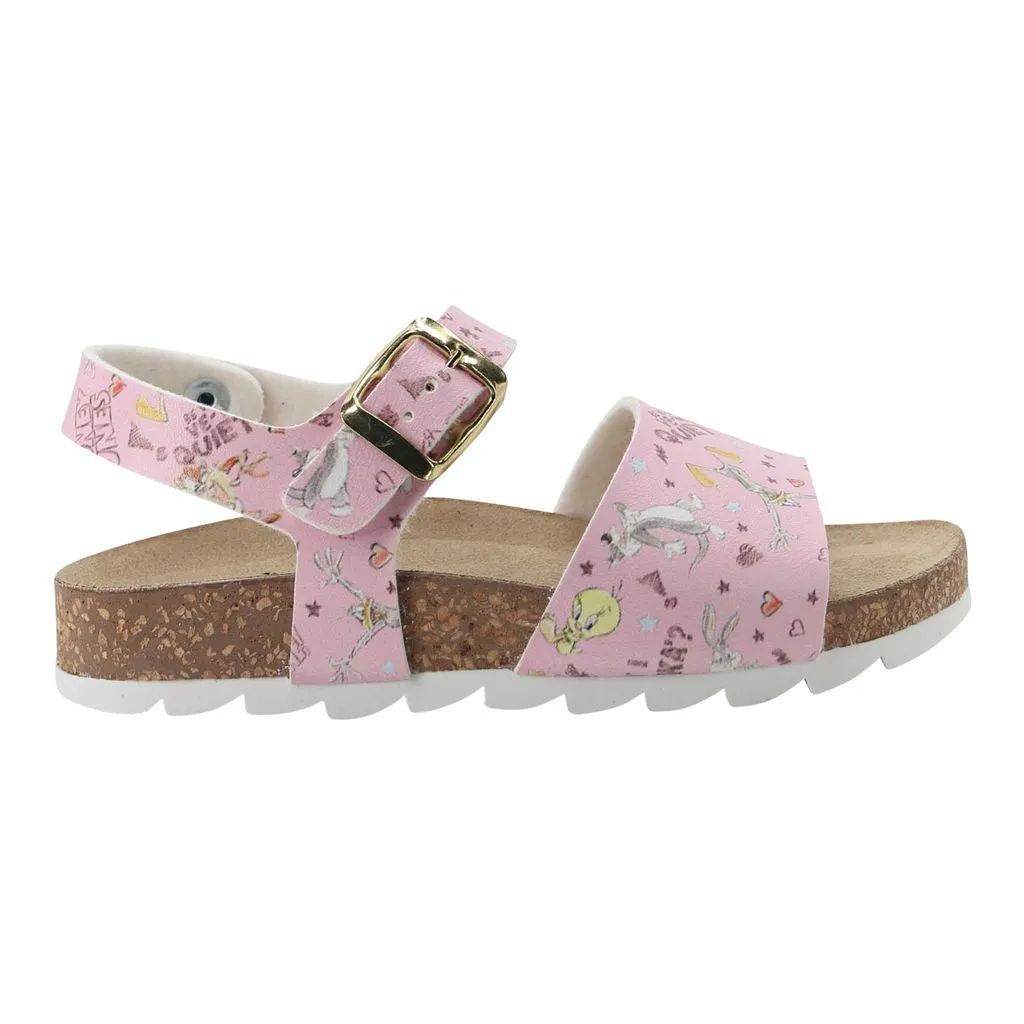 Pink Looney Tunes Sandals