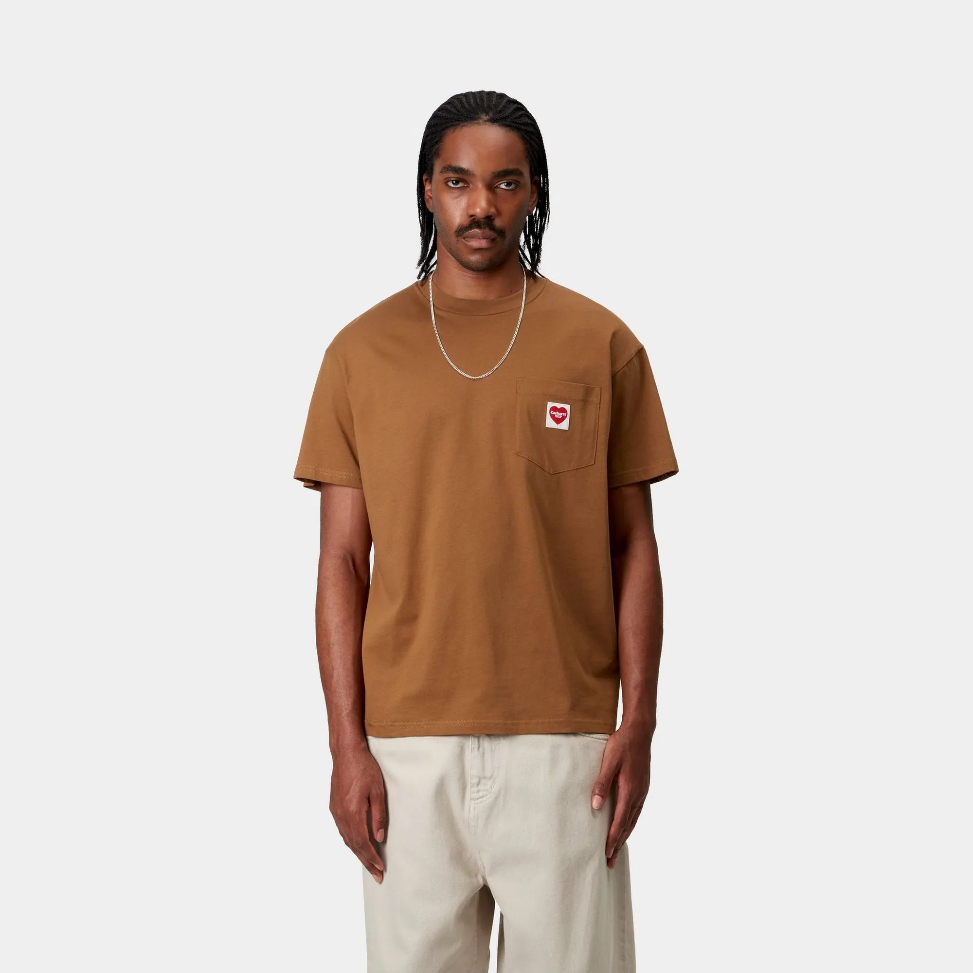 Pocket Heart T-Shirt | Hamilton Brown Carhartt WIP