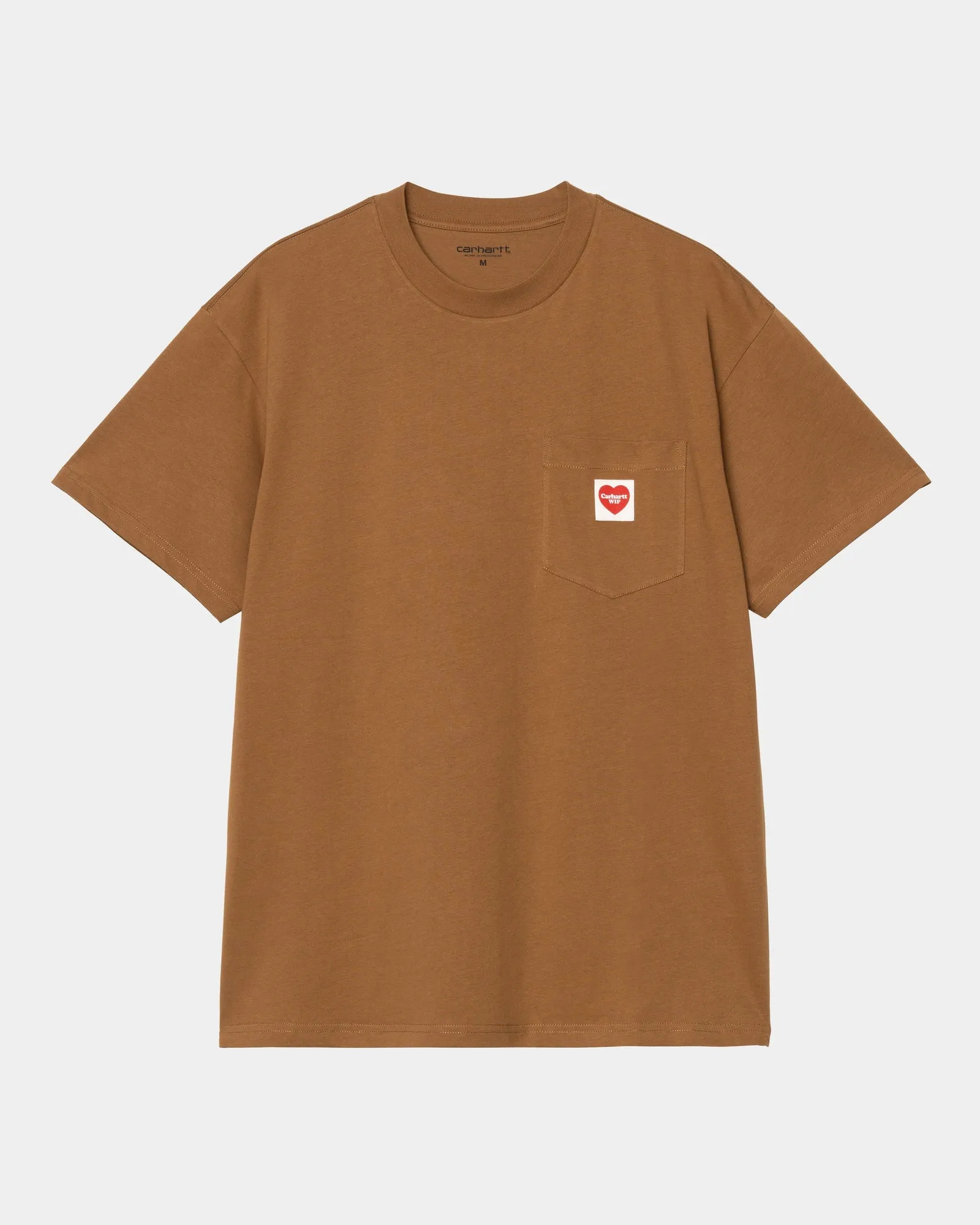 Pocket Heart T-Shirt | Hamilton Brown Carhartt WIP
