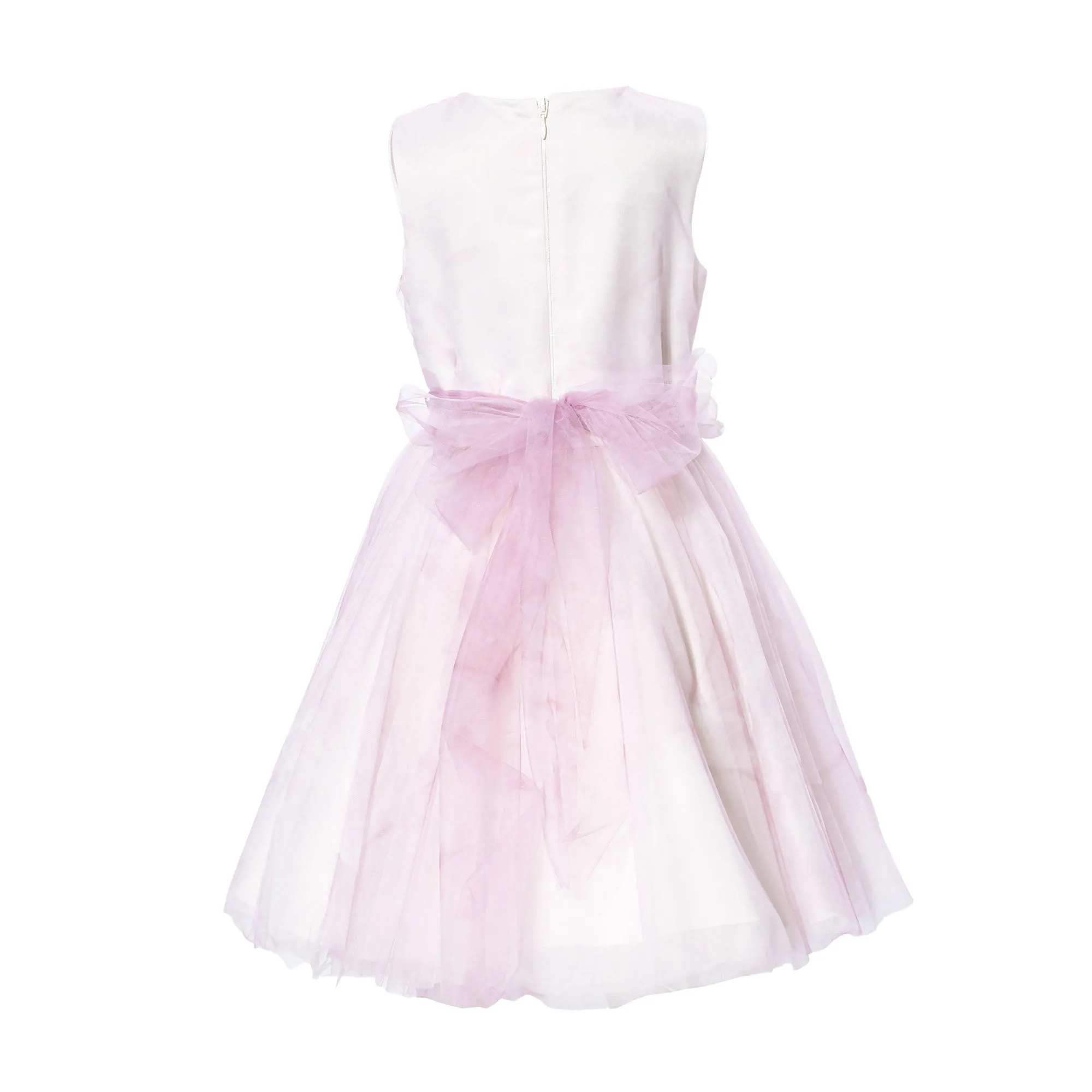 Primi Eventi Kids Girl's Light Pink Set Dress & Hairband
