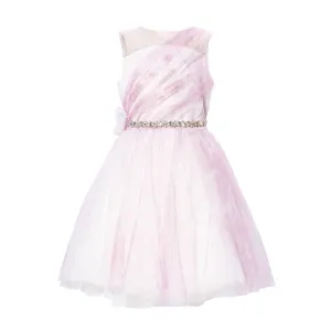 Primi Eventi Kids Girl's Light Pink Set Dress & Hairband