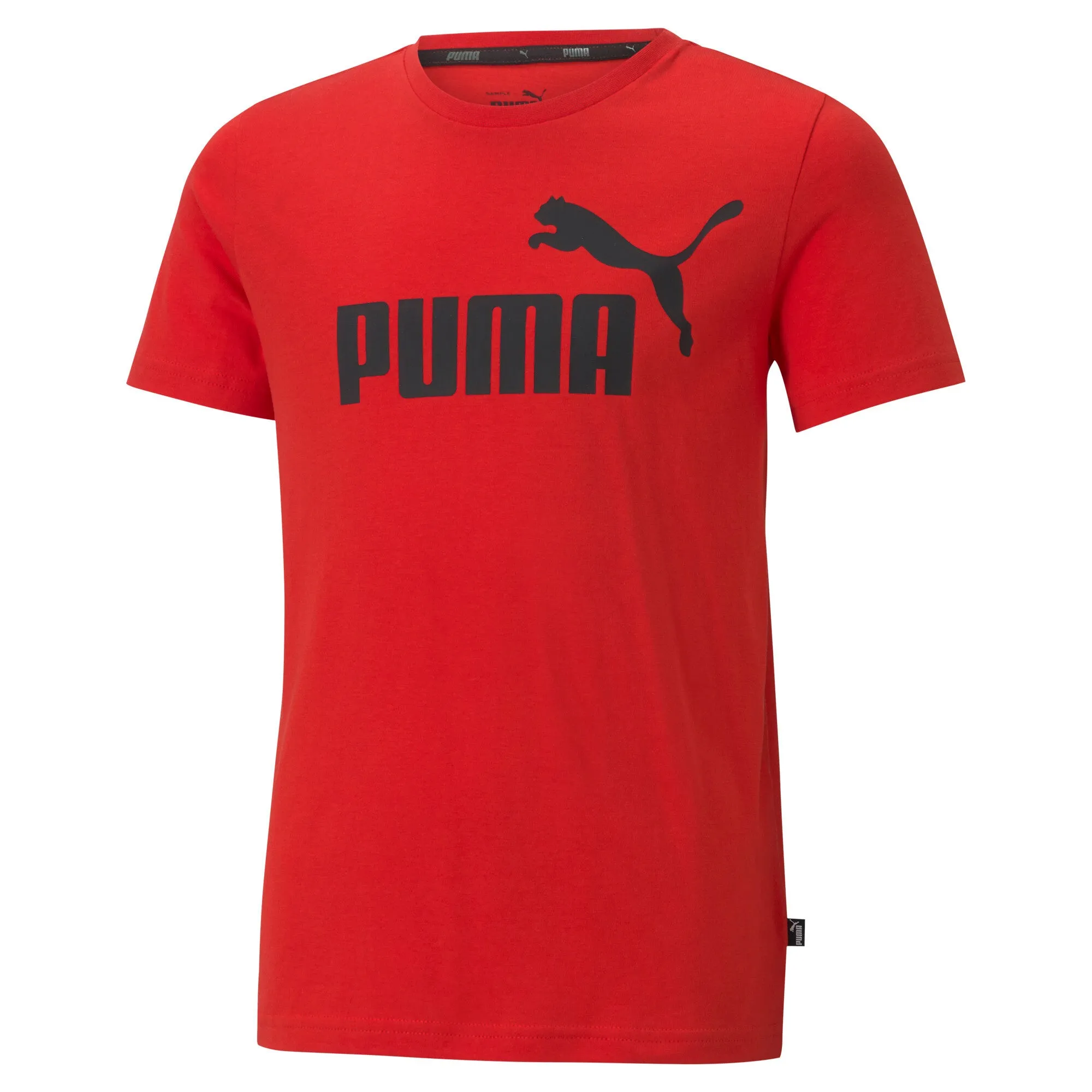 PUMA Big Kids' Essentials Logo Tee