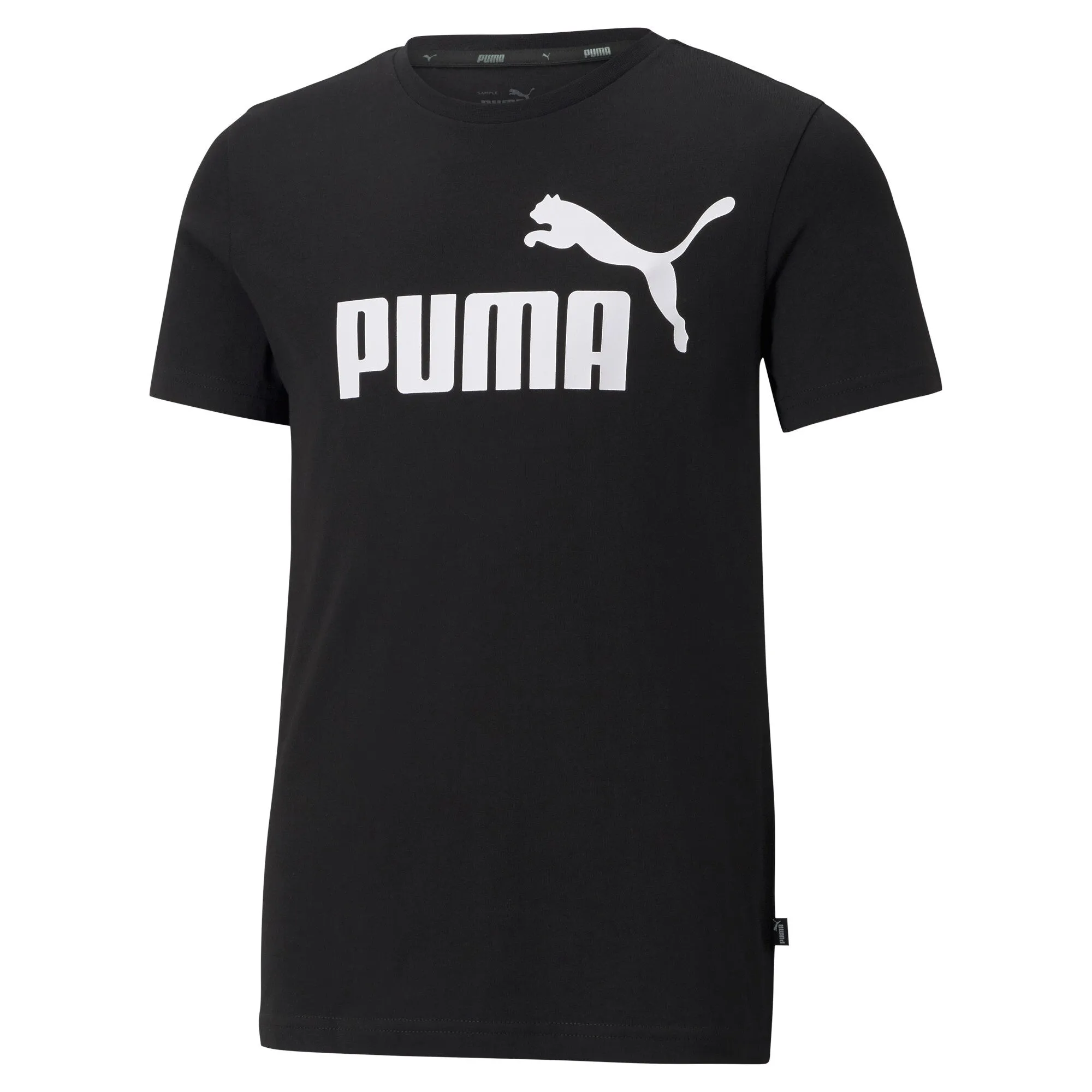 PUMA Big Kids' Essentials Logo Tee