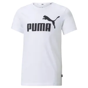 PUMA Big Kids' Essentials Logo Tee