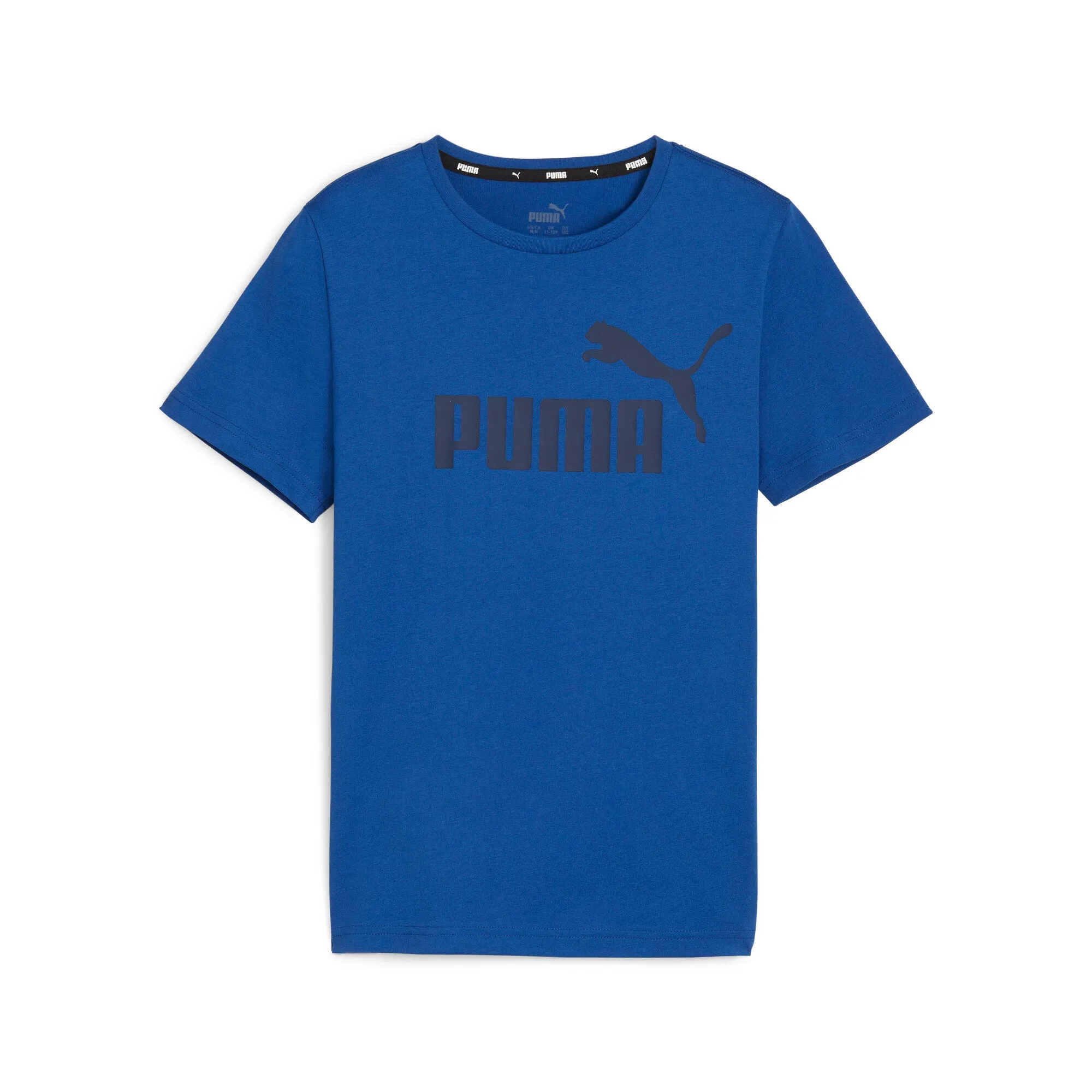PUMA Big Kids' Essentials Logo Tee