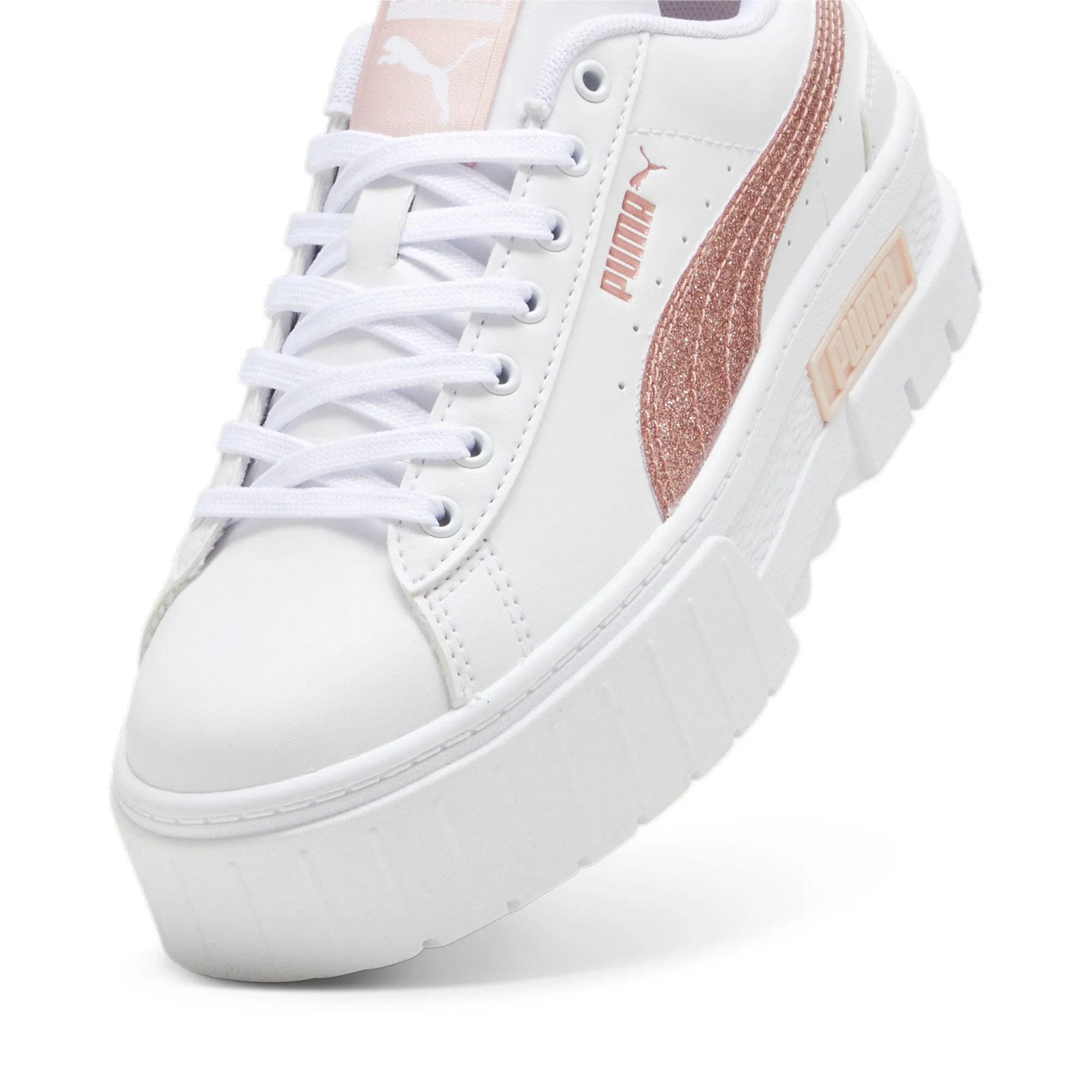 PUMA Big Kids' Girls' Mayze Glitter Sneakers