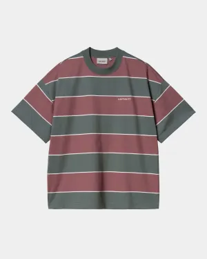 Quinby Stripe T-Shirt | Silver Pine Carhartt WIP